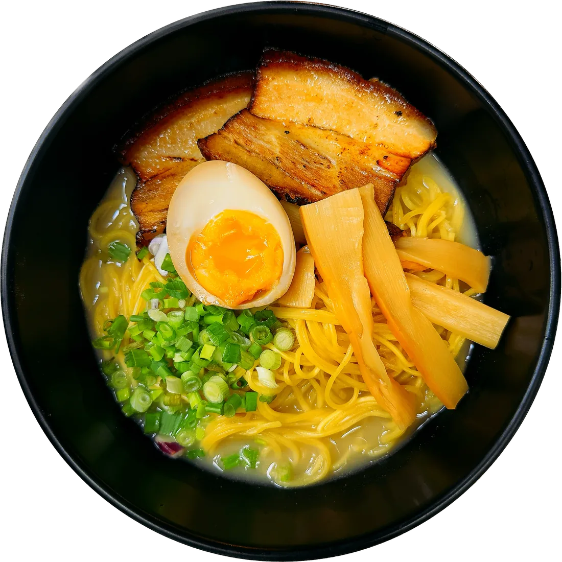 MR Ramen signature Tonkotsu ramen bowl